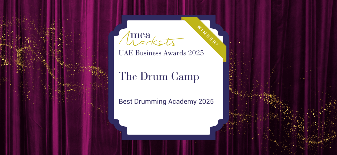 The Drum Camp is Best Drumming Academy 2025 UAE - MEA Markets